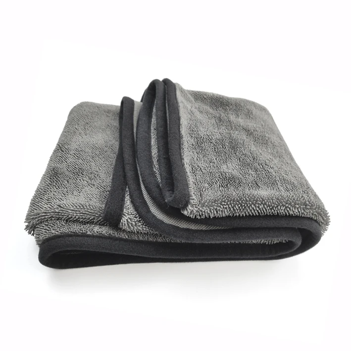 70x90cm Microfiber Twisted Car Drying Towel, Twisted Loop Drying Towel