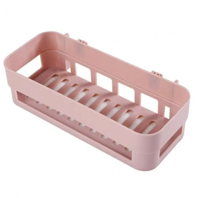 Hot Sale Shelves No-drill Shelf bathroom accessories Shower Storage Rack Holder Kitchen Organizer Bathroom Punch Corner Frame