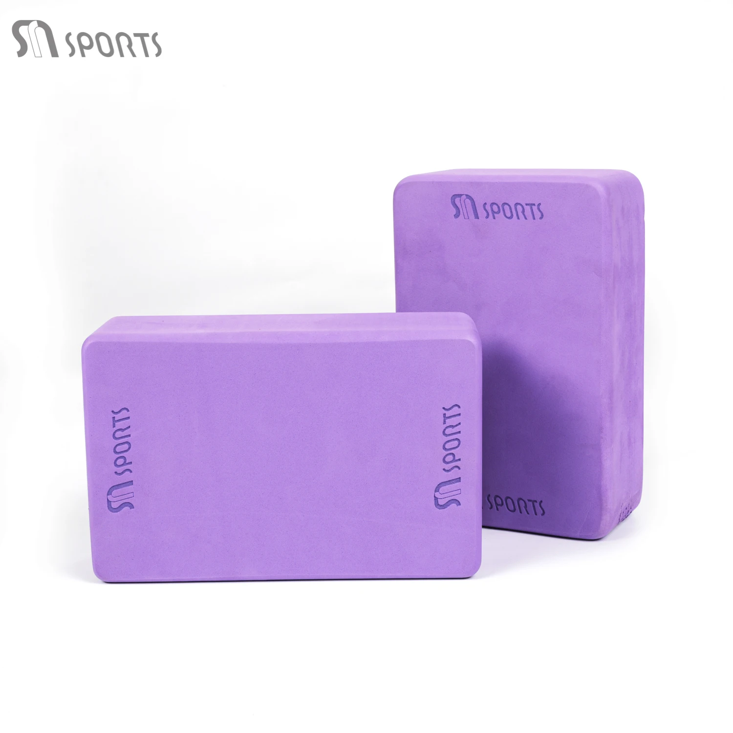 Factory Direct Sale Solid Color Pink EVA Foam Yoga Block Bricks