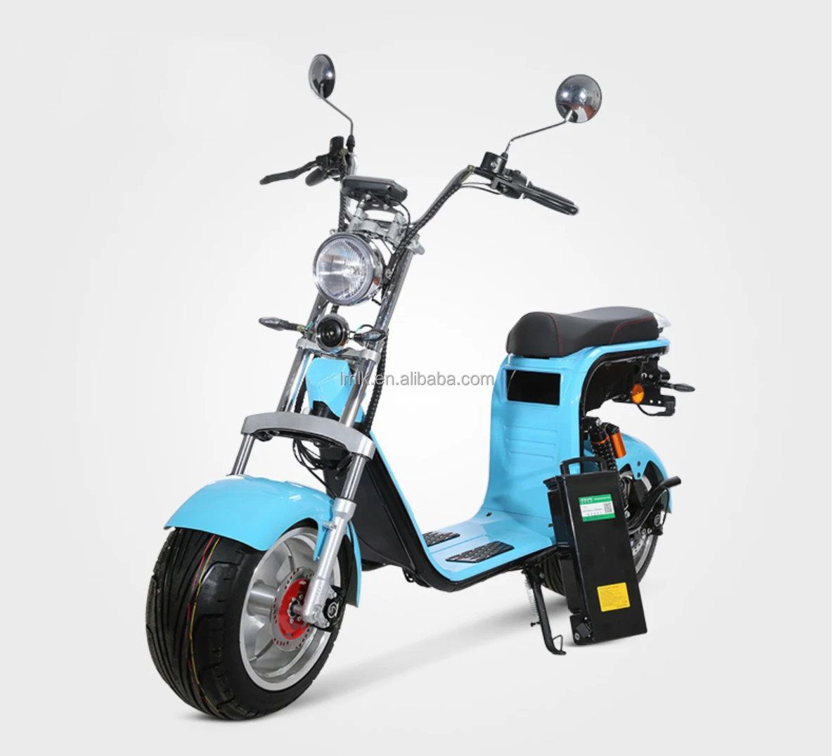 
2021 лучший мотоцикл для взрослых EEC COC аккумулятор 4000 Вт мотор 2 большой толстые шины колеса Citycoco электрический скутер с сиденьем 