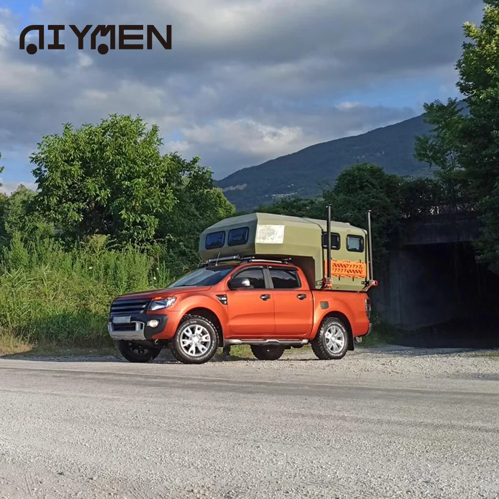 4x4 Off Road Truck Camper Truck Rv Canopy Light Travel Pick up Tent Inflatable Folding Expedition Luxury for Sale