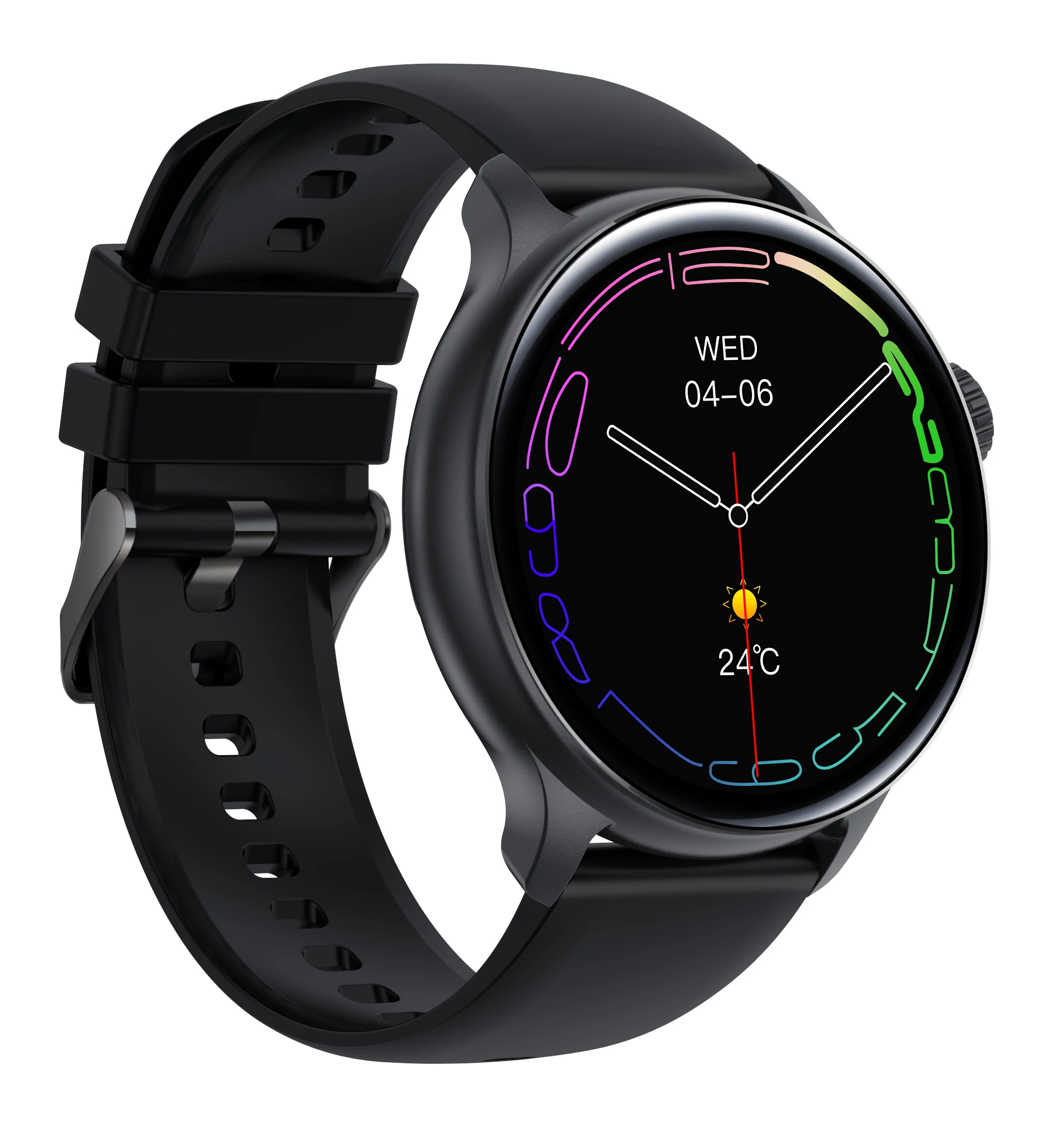 Sport Smart Watch Mode 360 Mah Long Battery Life 1.43 Inches Bt Calls Monitoring Amoled Screen Calorie Smartwatch K58