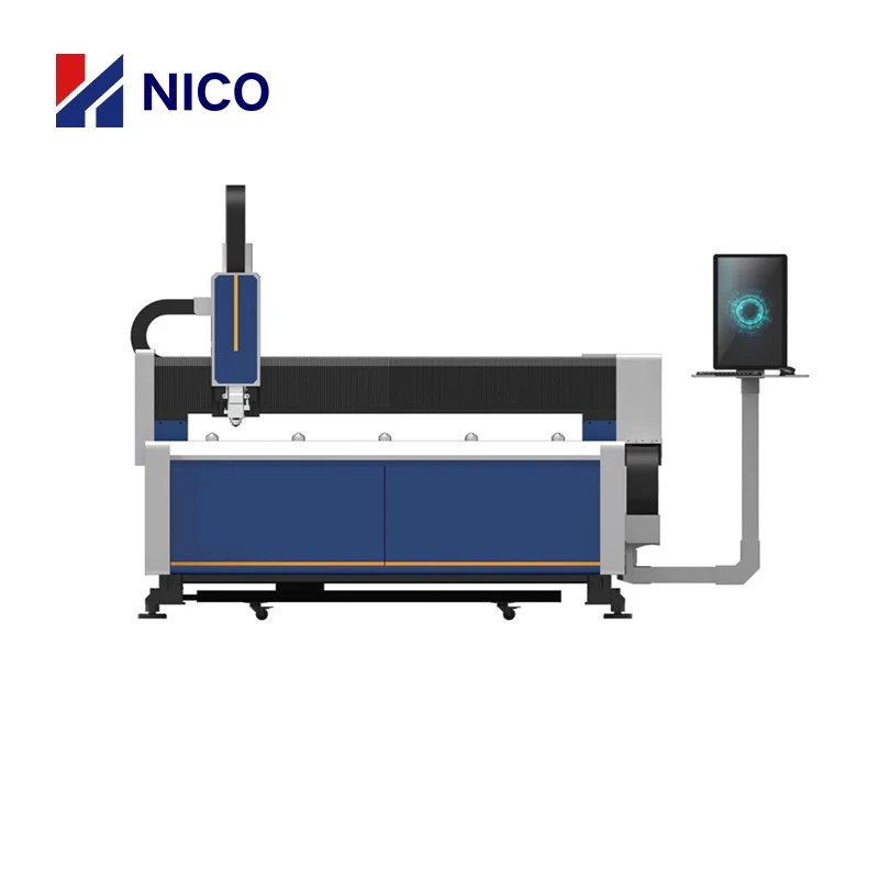 Fast optical fiber laser cutting high -speed dual -work platform optical fiber laser cutting machines
