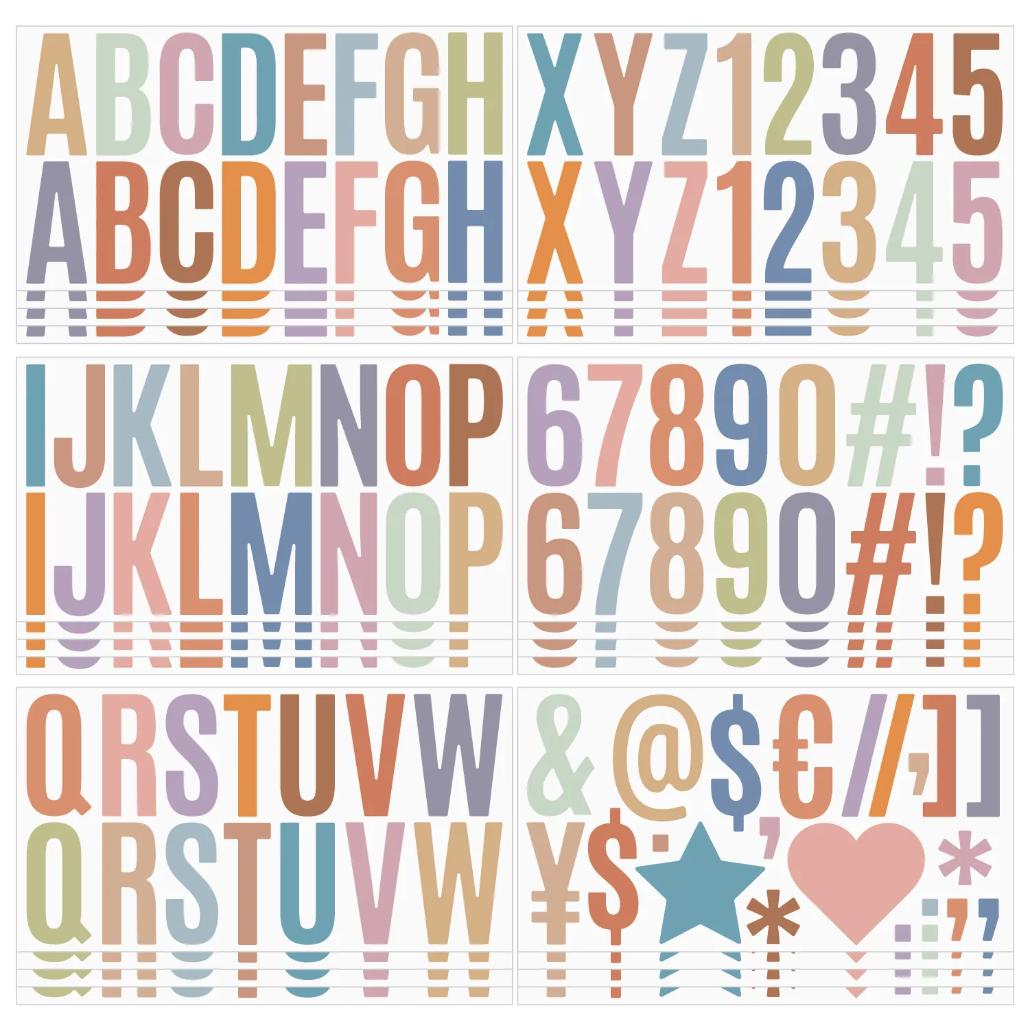 3D Decorative Gold Letter Bubble Sticker Hot Stamping Glitter Rainbow Gold Silver Vinyl Waterproof Alphabet Stickers