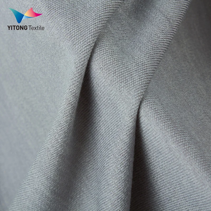 Textile Supplier 180 Gsm Wool Polyester Fabric 67% Polyester 28% Wool 5% Spandex Fabric for Sportswear