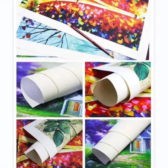 100% Полиэстеровая ткань, холст, растягивающийся струйный принт, рулон холста, баннер без рисунка с эко-растворимыми УФ-чернилами