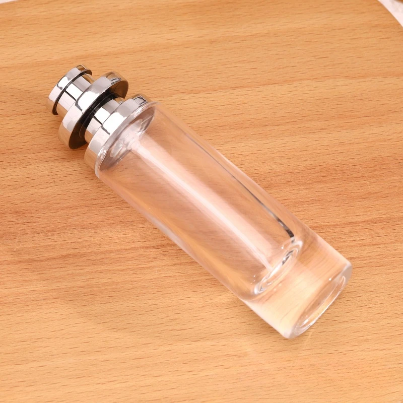 New spot cylindrical cosmetics sub-pack glass bottle spray 30ml simple transparent perfume empty