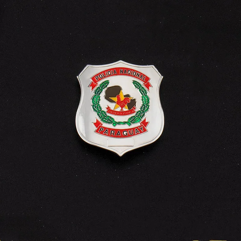 Custom Company Logo Shape Badge Creative Enamel Metal School Emblem Brooch Lapel Pin