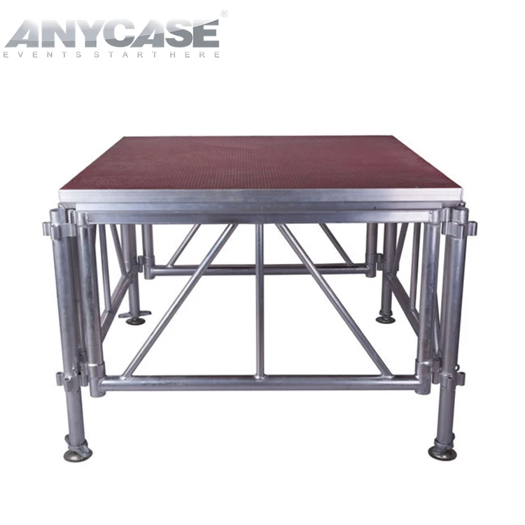 ANYCASE Second Hand TUV certificated 3x6ft Fast assemble Choir mini stage platform stage for concert For Rental