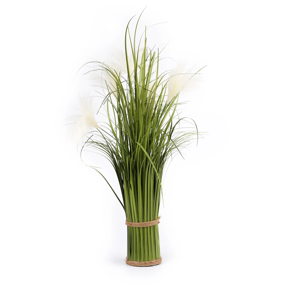 Custom 45cm 58cm 76cm Artificial indoor outdoor decor Handmade Small onion reed grass