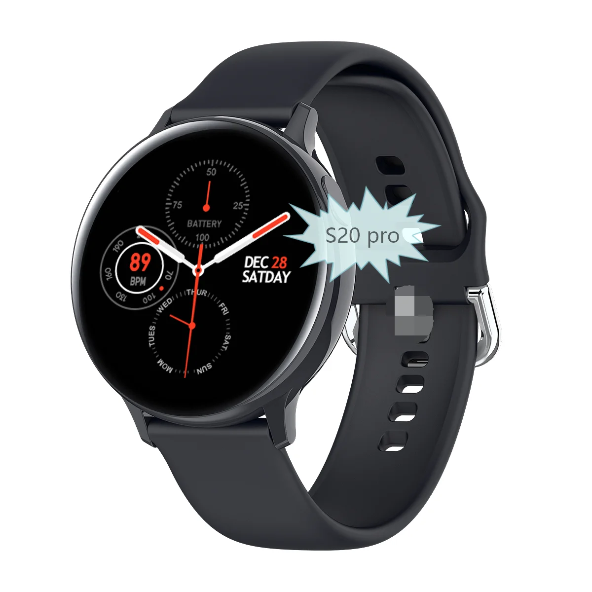 New Trending S20 Pro Smart Watch Men/Women Heart Rate Ecg Ppg Iwo Smart Watch Ip68 Waterproof Sports Smartwatch For Ios Android