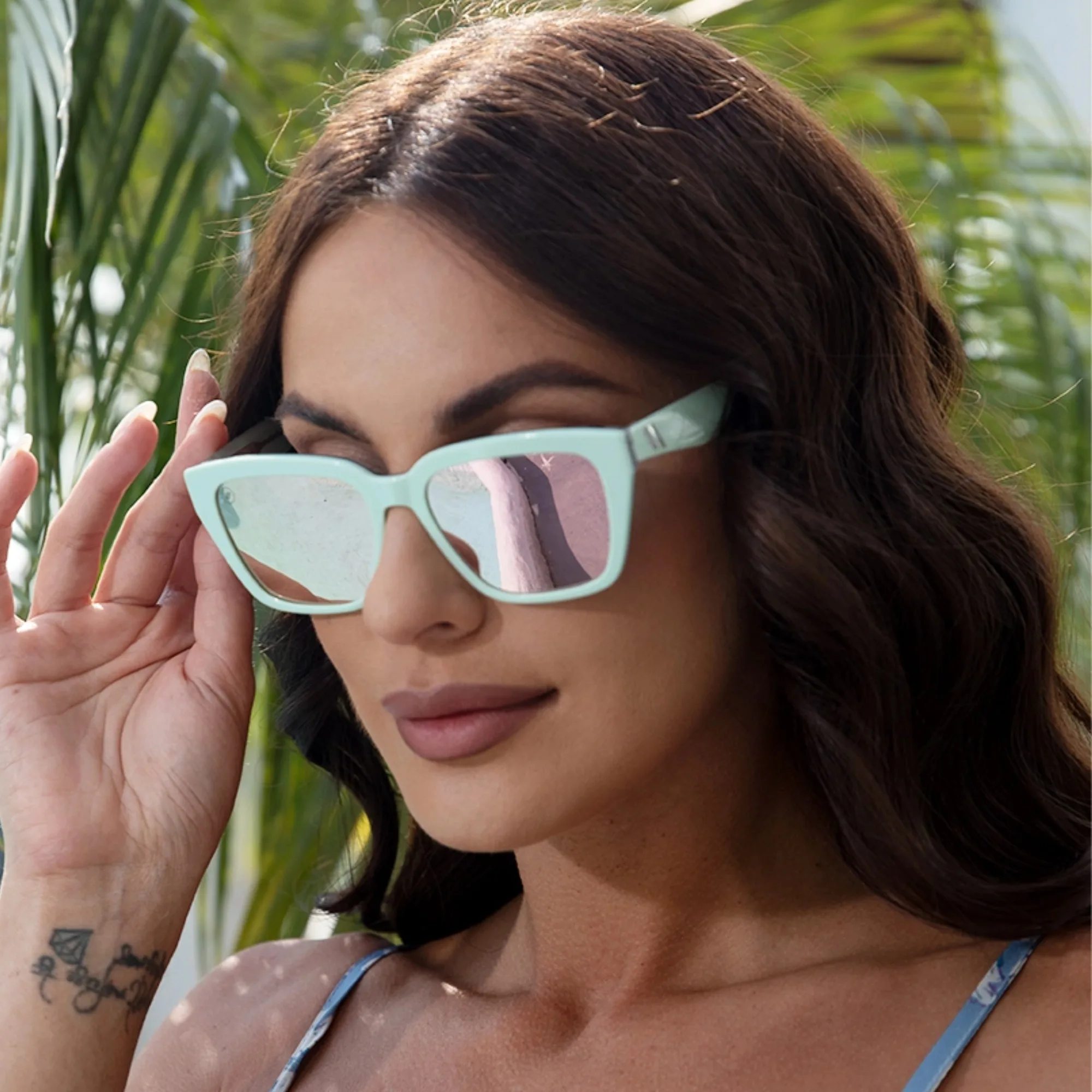 2024 Milan Optical Fair Designer Shades Famous Brands Luxury Pins Sunglasses women retro rectangle shades Thick Acetate Frame