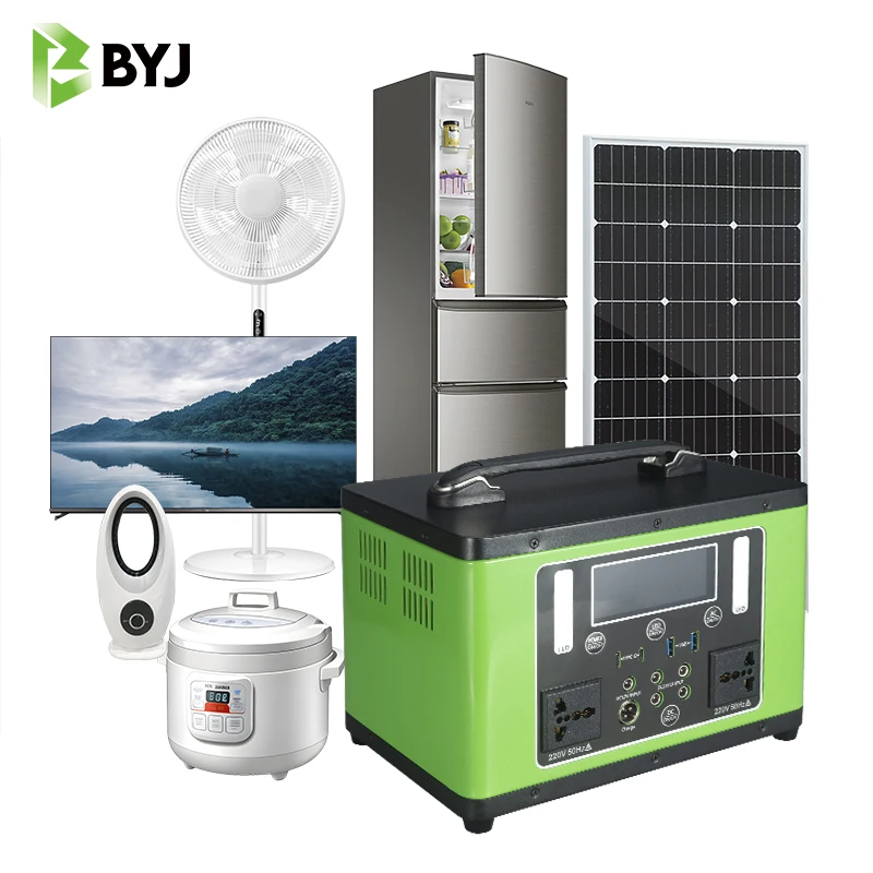 Портативная призматическая электростанция 600W/1200W/1500W/3000W Домашняя походная солнечная Высокая мощность зарядка