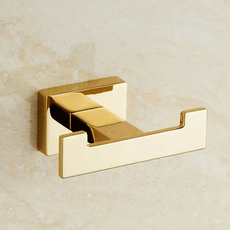 Copper zinc bathroom Sturdy stylish hook bathroom pendant towel coat hook rack