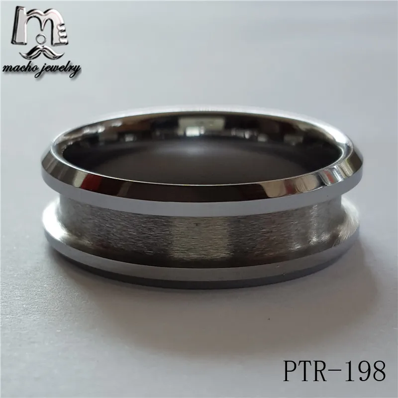 
Cheap Tungsten carbide blank ring for inlay ,men wedding ring 