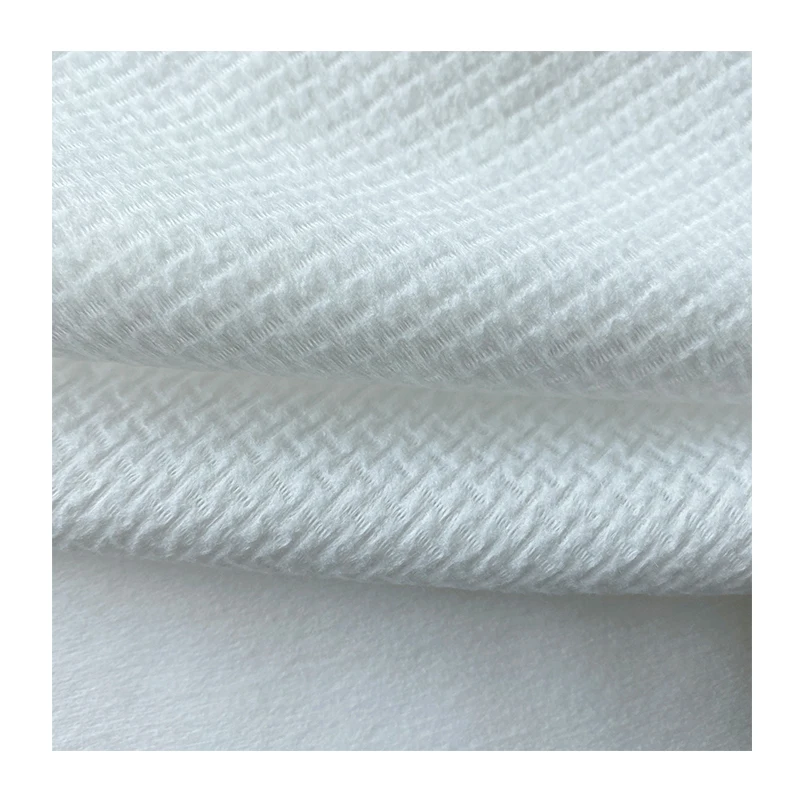 Proper Price Top Quality 100% Viscose cotton Cross Spunlace Ef Spunbond Nonwoven Fabric rolls  for wet towels (1600313041051)