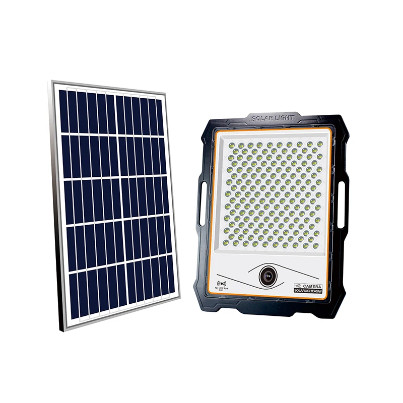 Outdoor Solar CCTV Lights IP67 Rated High Quality 64G Capacity Integrated Flood Solar Lights