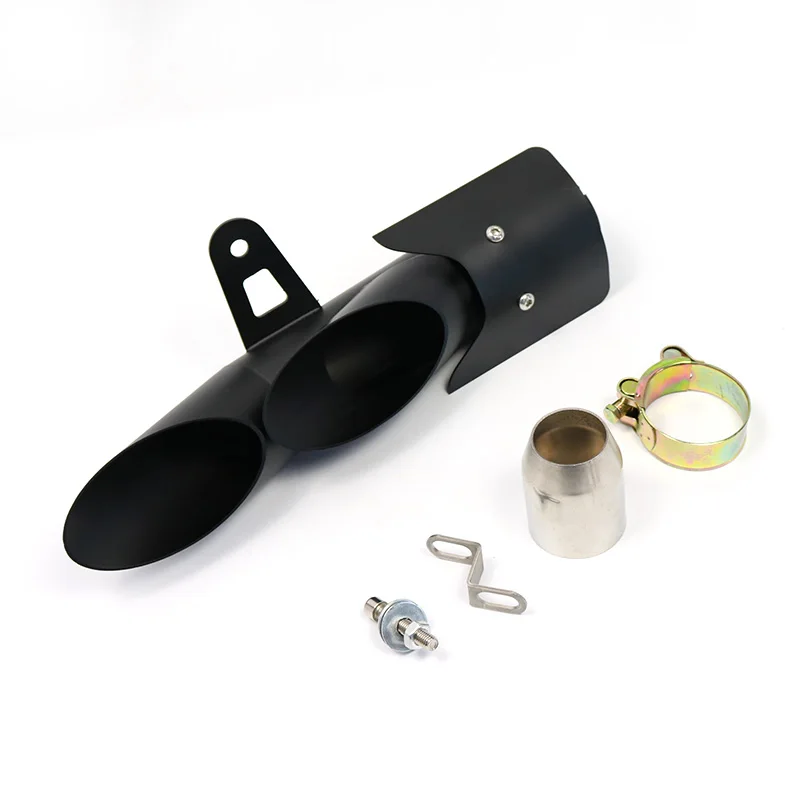 Universal 51mm motorcycles exhaust Three holes for SR400 YZR-R1 YZF600R FJR1300 MT-09 XJR1300 MT09 motorcycles ex MT-07