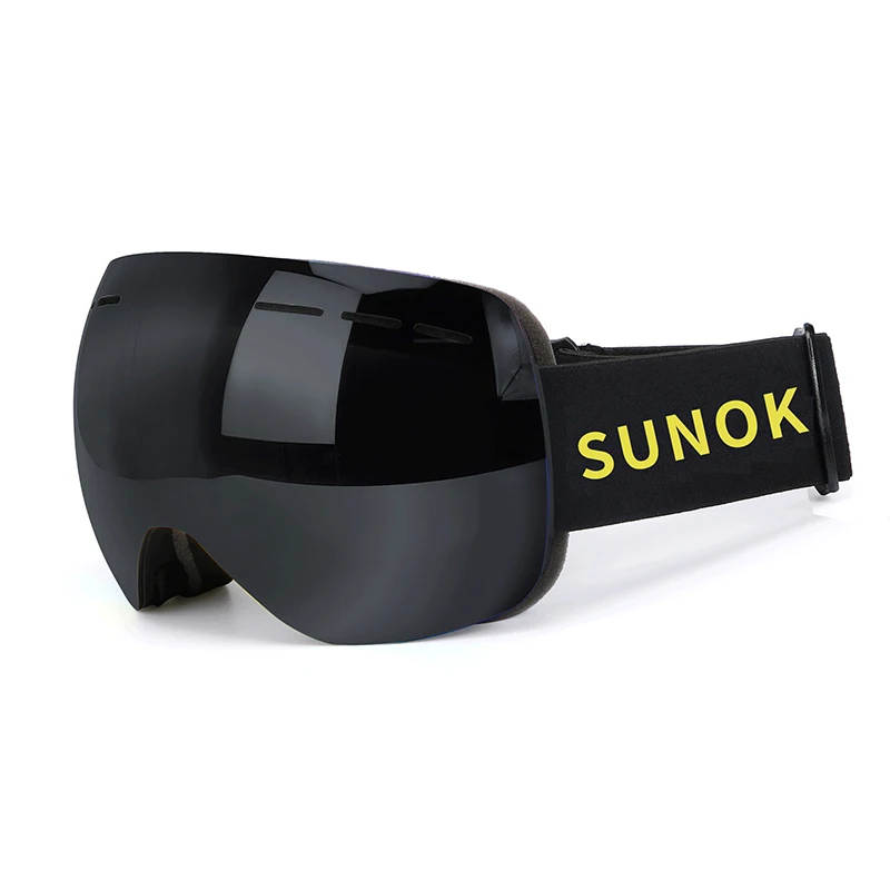 Panchromatic Frame Permanent Anti-Fog Googles Ski Sun Glasses