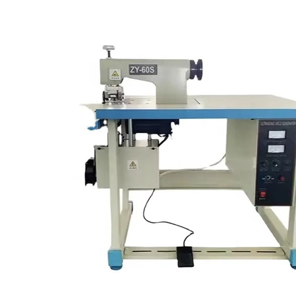 Ultrasonic multi-size non-woven lacing seam welding machine is used for webbing and quilt cover