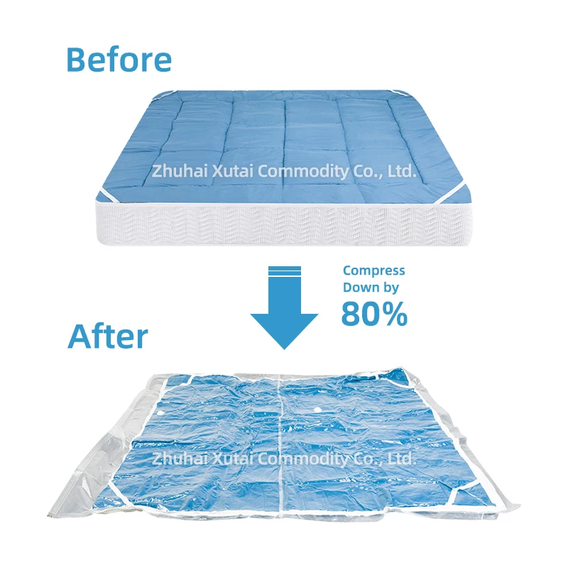 Big Size Mattress Vacuum Compression Bags Storage Bags for Vacuum Compressed Bag Dustproof Cover Multifunction Polybag