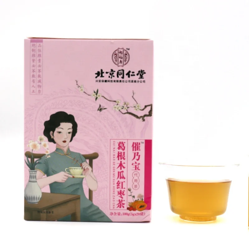 Питательный твердый напиток Beijing Tongrentang Cui Naibao Pueraria lobata papaya и red date