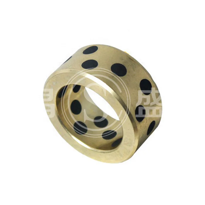 Bronze bushing brass ball bearing bushes with steel ball oilless plain bearing