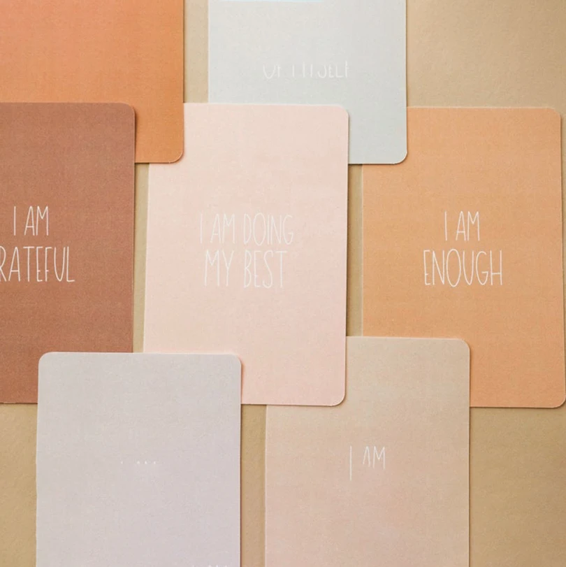 Packaging Printing Luxury Pregnancy Self Love Affirmations Cards Custom Printing Jamaican personalize Affirmation Cards