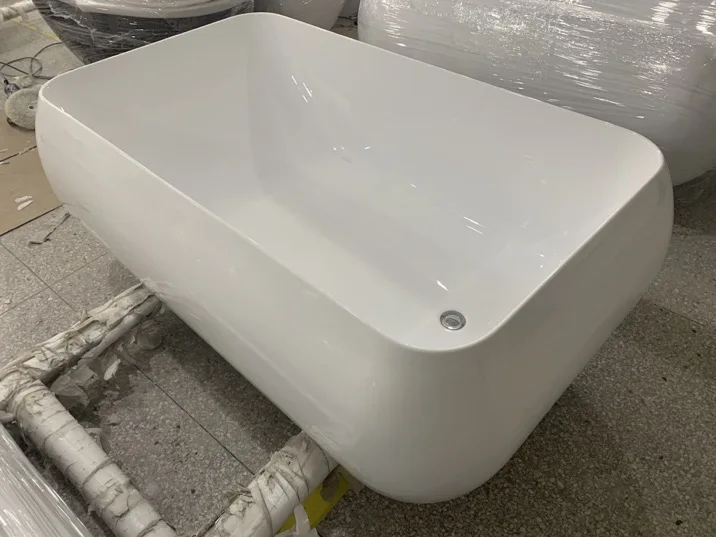 Spa Bathtub Whirlpool Jetted Bath Acrylic Bathtubs with Massage New Design 2 Person Indoor Modern Hydromassage Bathtub Drainer