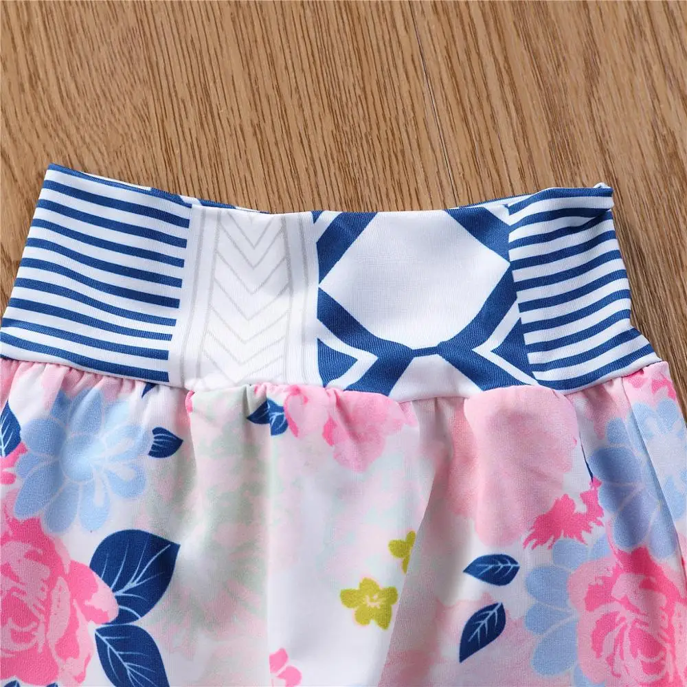 
Brand Name Geometric Hoodie And Floral Pants Shopping Online Clothing Set 