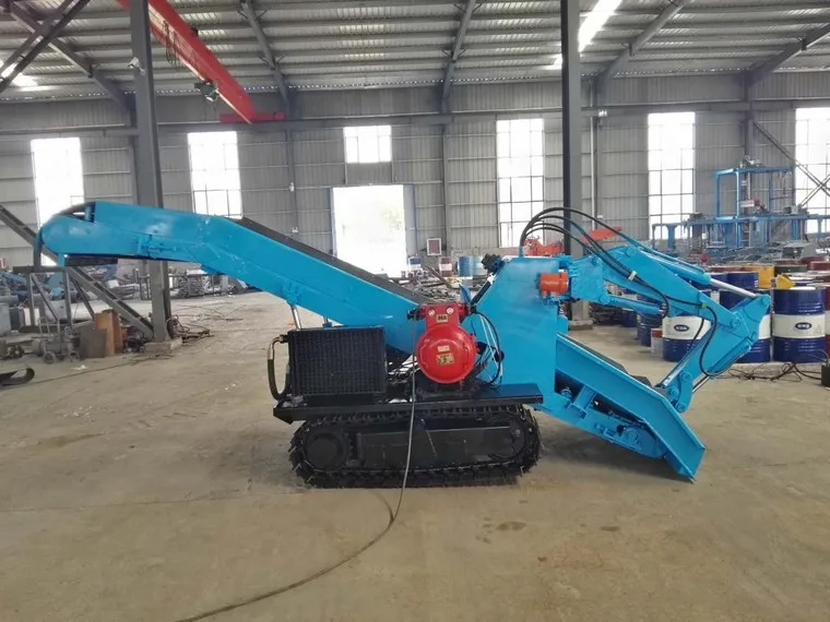 Multi-Functional Tunnel Wheel Mucking Loader Mine Engineering Mining Mucking Rock Loader Grilled Slag Machine