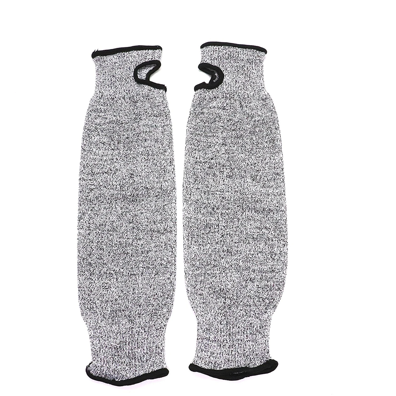 
New product HPPE thumb hole cut resistant protective anti-cutting safety sleeve 