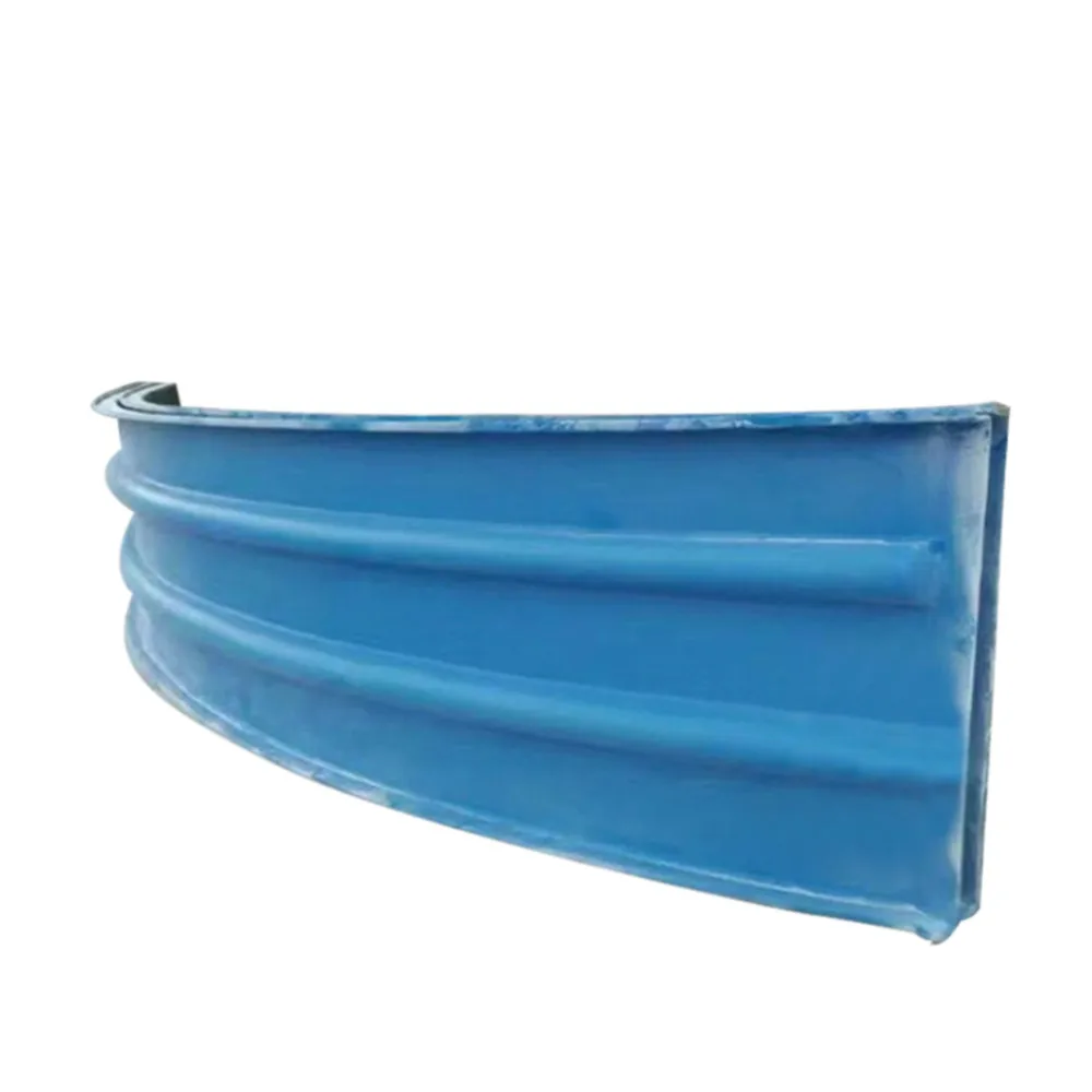 FRP sewage treatment plant waste water tank is covered with FRP odor proof arch cover plate and pultrusion cover plate