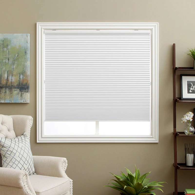 Blackout Cellular Window Shades Electric and Cordless Honeycomb Blinds for Windows