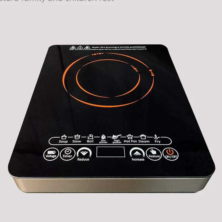 Hot sale in Germany Russia Middle East model electric single burner Induction infrared cooker