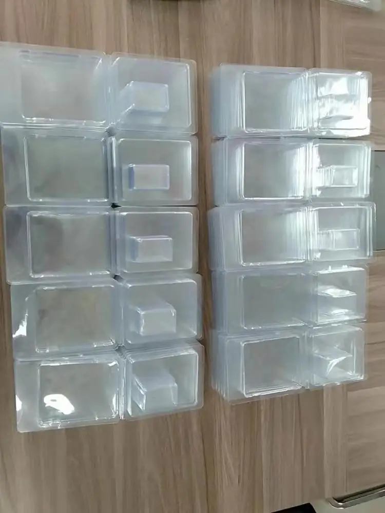 plastic factory custom made clear transparent plastic clam shell clamshell blister packaging uptake for toy food baby articles