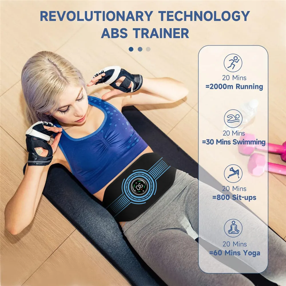Hot Sales Intelligent EMS Abdominal and Chest Electric Technology Compex Muscle Stimulator