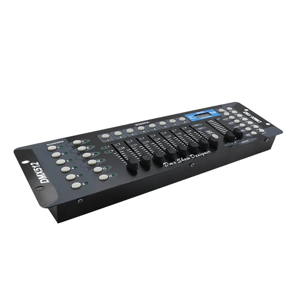 Professional 192 Channel DMX 512 Console Stage Light DJ Laser Computer Effect Switch Controller
