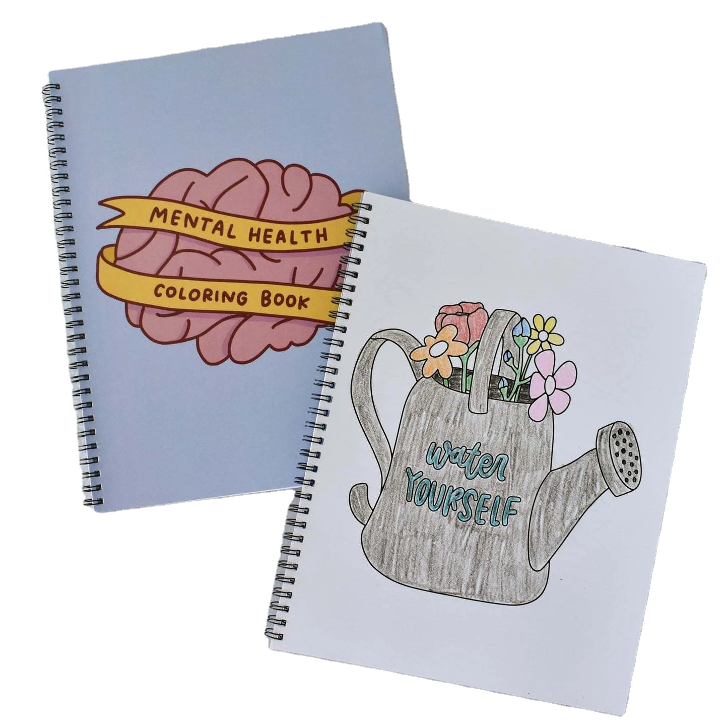 Adult Mental Health Coloring Book Journal Stickers Affirmation Cards Mental Health And Wellness Products 2024