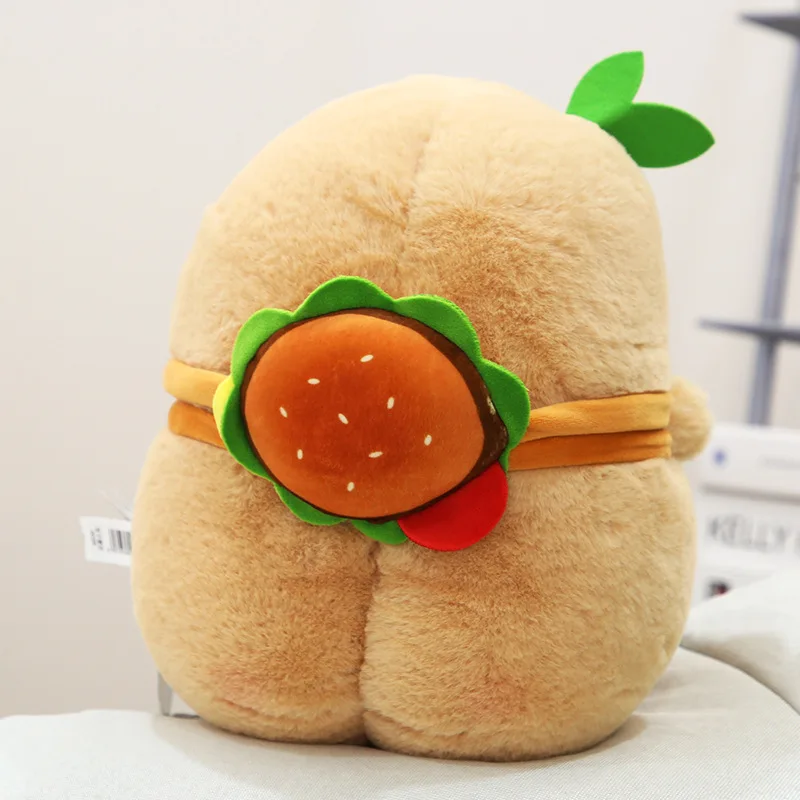 Set Dudu new cute potato king doll Hamburger figure cartoon bread potato plush toy