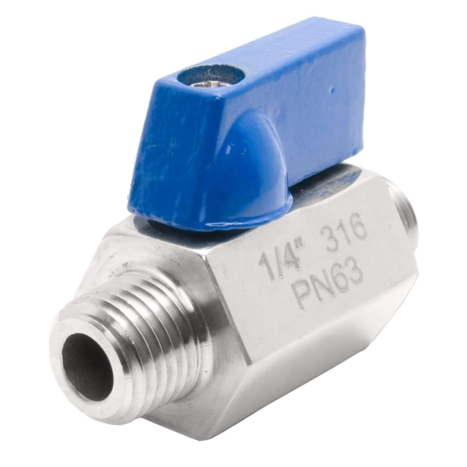 
316 &304 stainless steel ball valve 1/4