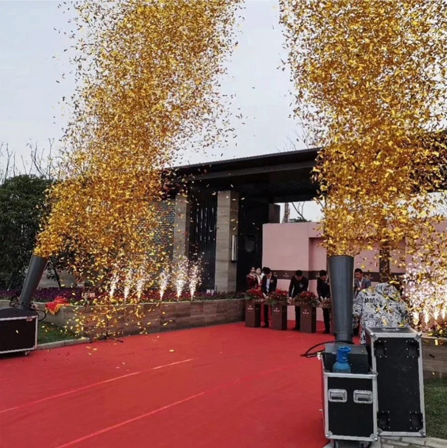 
Confetti Machine Confetti Blaster Confetti Rainbow Compressed CO2 for sale 