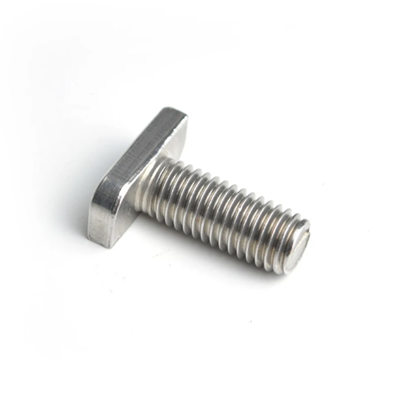 Wholesale Stainless Steel T-bolt Hammer T Head Bolt T slot bolt for aluminum rail bracket fixture