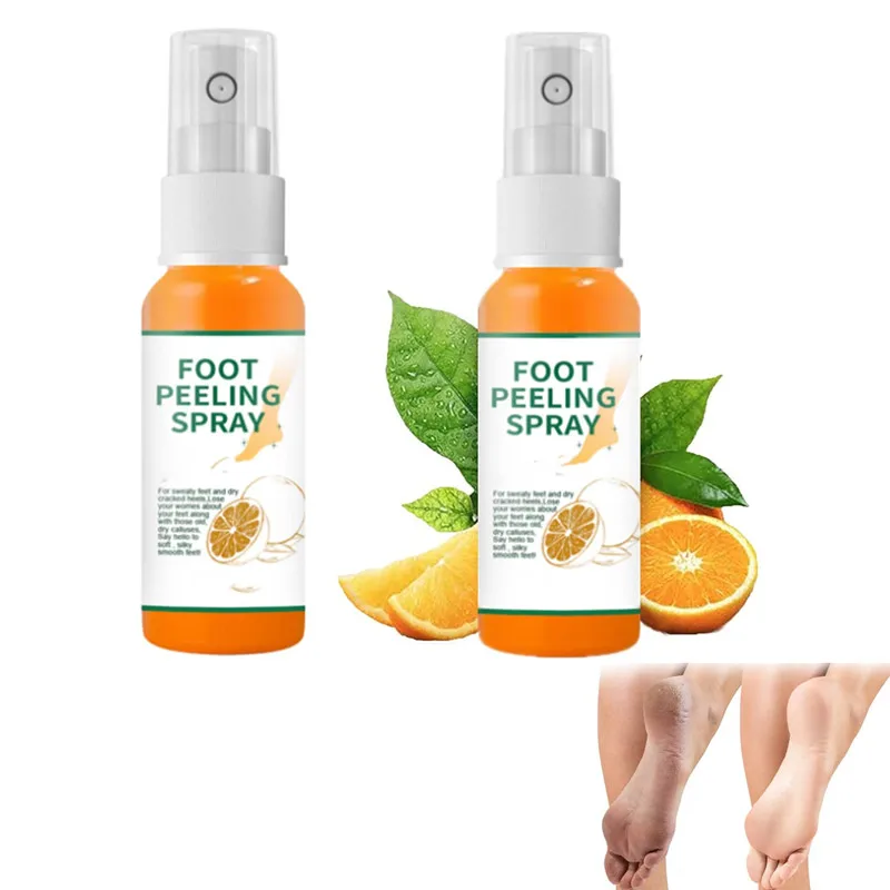 jiajie Customization Remove Dead Skin and Calluses Orange Oil Foot Peeling Spray