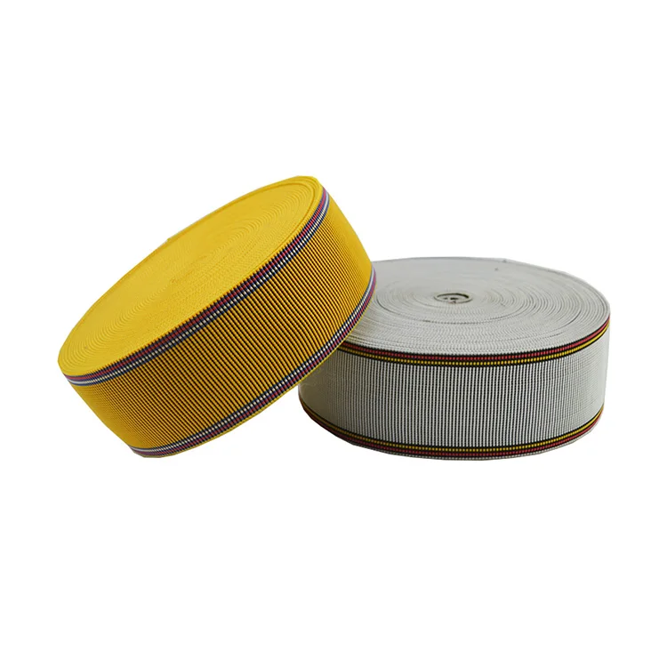 Durable Elastic Band Nylon Webbing 50Mm Jacquard Polyester Webbing Tape