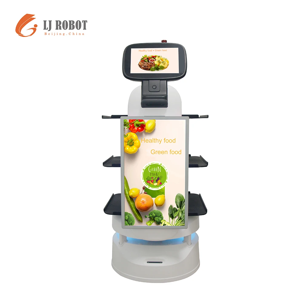 Китай большой завод хорошая цена swgway food robot cafe shop Добро пожаловать и приемная индустрия роботов в Китае