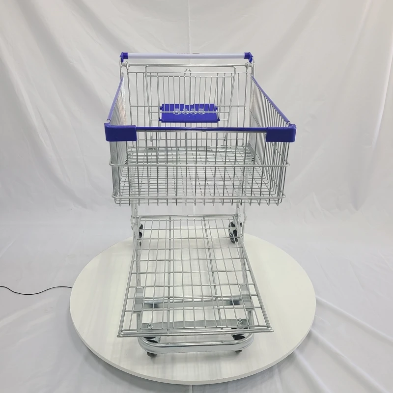 Heavy duty shopping trolley for super market Grocery Shopping Cart