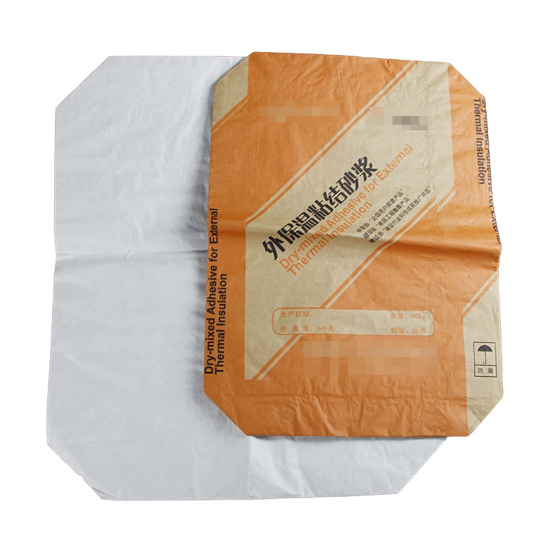 
25kg 50kg laminated plastic pe valve cement bag 