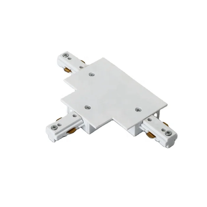 Track Lighting Accessories Single Circuit Three Wires Track T Connector Recessed