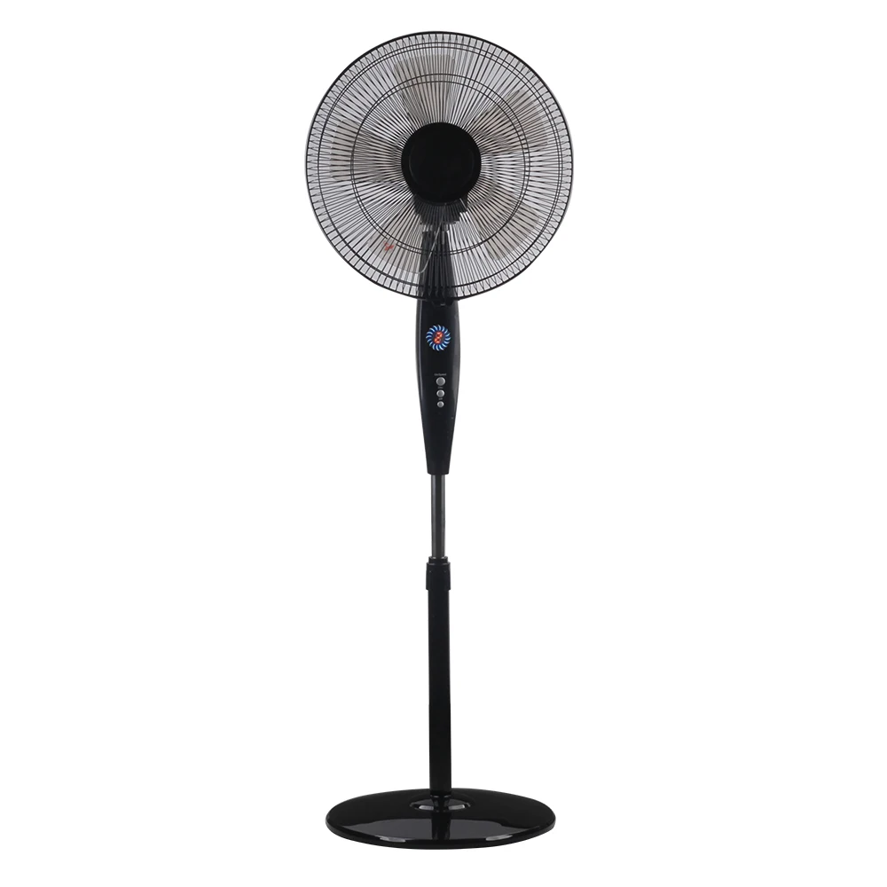 plated 16 inch retro metal stand fan antique standing pedestal fan